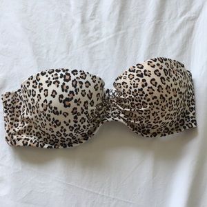 BOGO! Victoria’s Secret Leopard Bandeau Swim Top